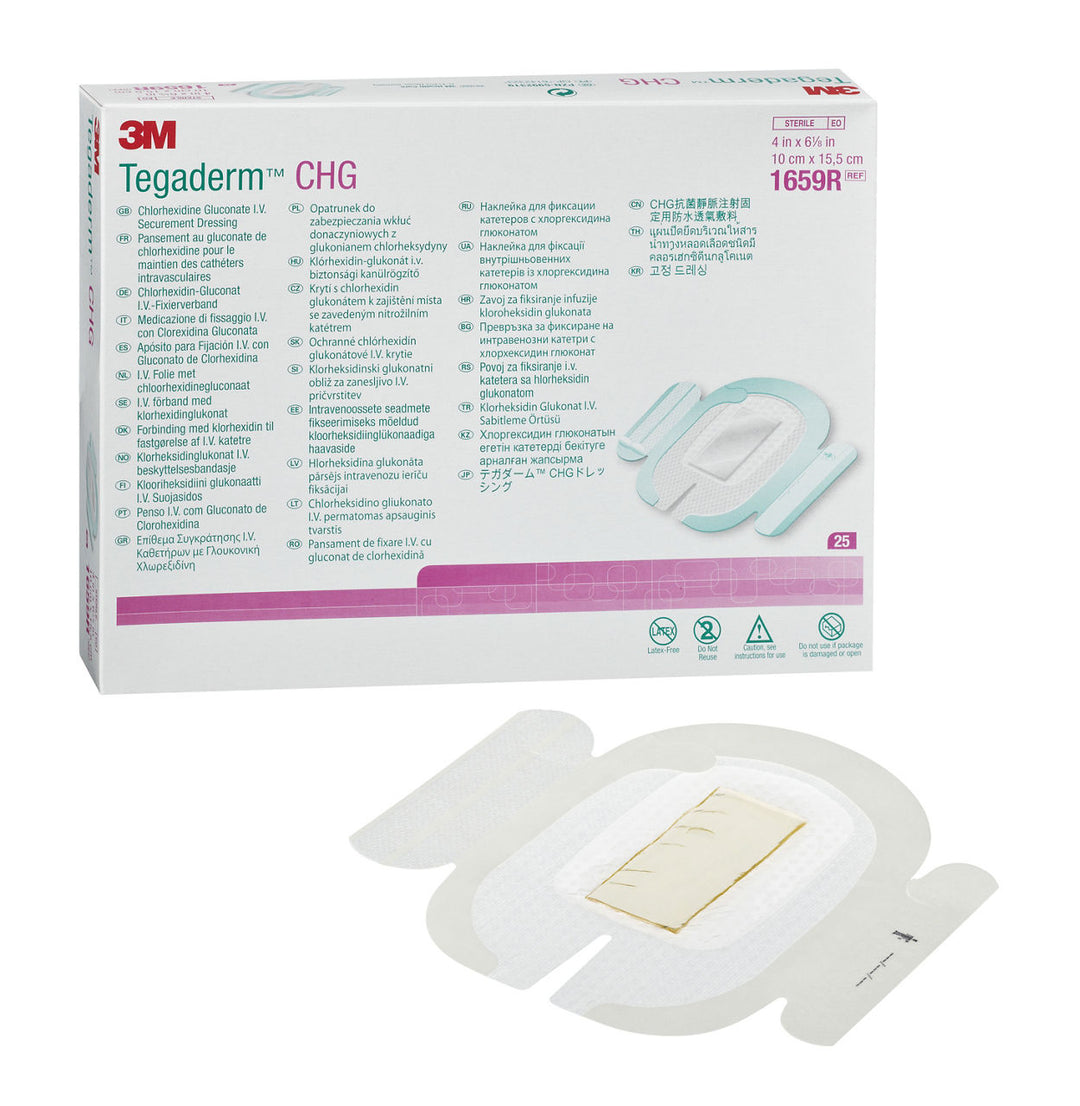 060.088.0967 TEGADERM CHG 3M 1659R 10 X 15.5CM