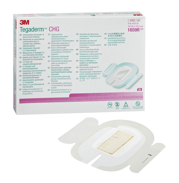 060.088.0967 TEGADERM CHG 3M 1659R 10 X 15.5CM