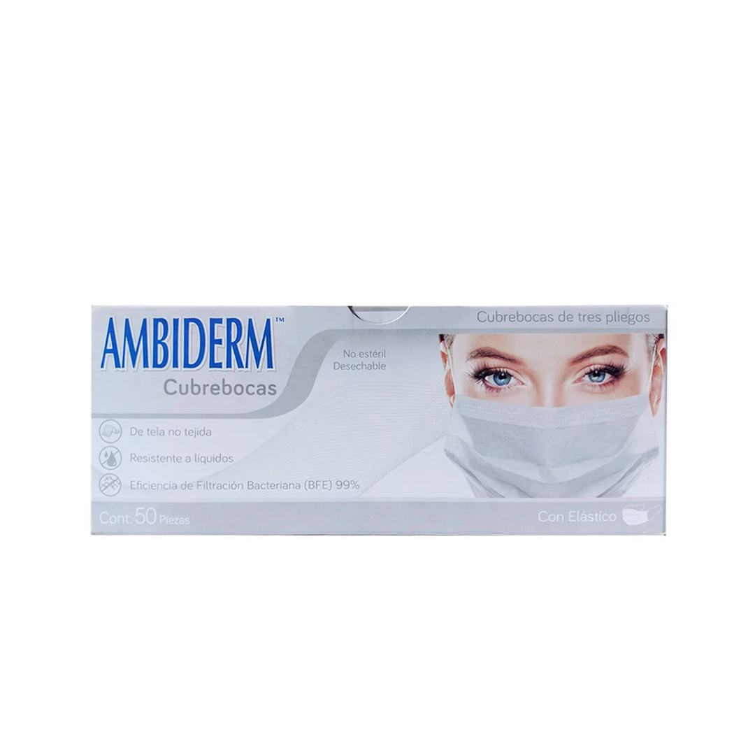 060.621.0656 CUBREBOCAS AMBIDERM BLANCO