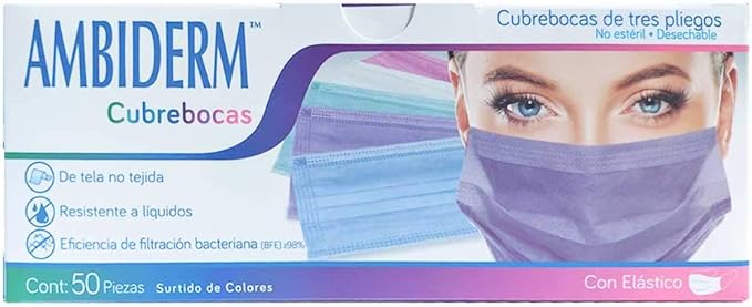 CUBREBOCAS AMBIDERM COLORFULL