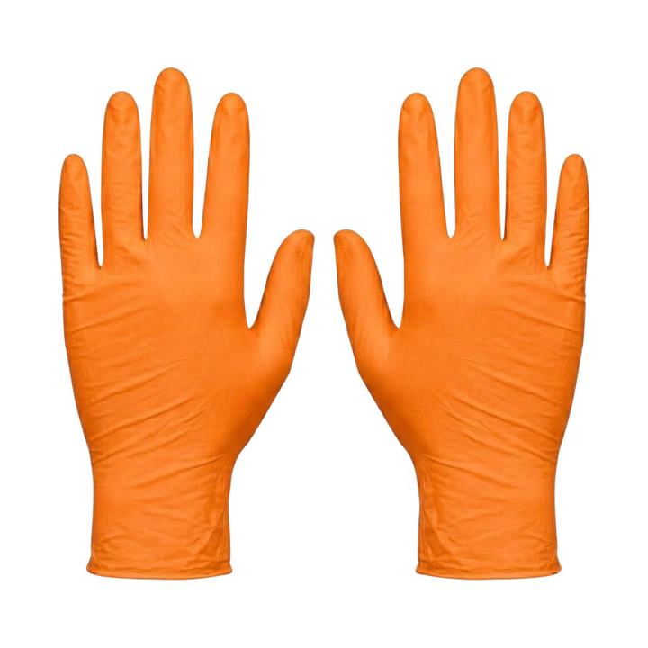 GUANTE DE LATEX PLUS NARANJA CH AMBIDERM