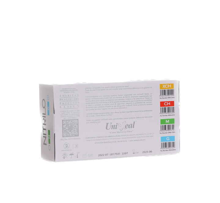 GUANTE DE NITRILO BLANCO M UNISEAL