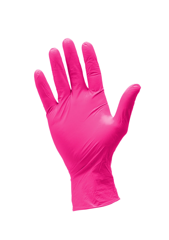 GUANTE DE NITRILO ROSA CH UNISEAL