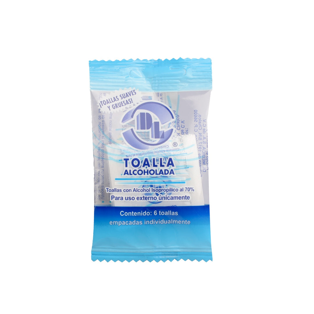 TOALLITAS ALCOHOLADAS DL