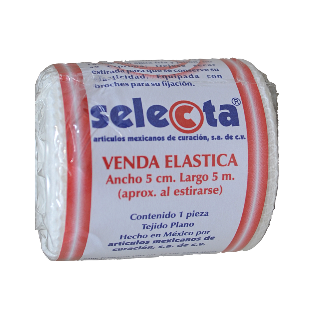 VENDA ELÁSTICA 5 CM X 5 MTS SELECTA