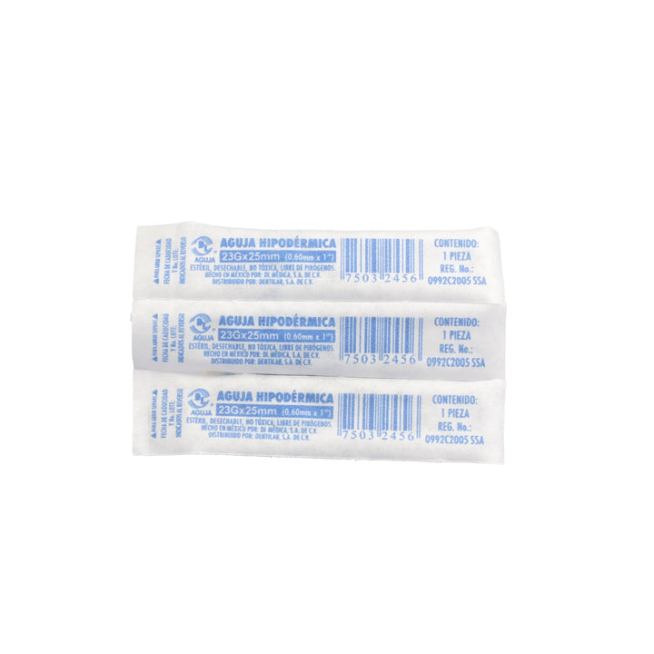 AGUJA HIPODÉRMICA 23G X 25 MM DL