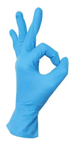 GUANTE DE LATEX PLUS AZUL G AMBIDERM
