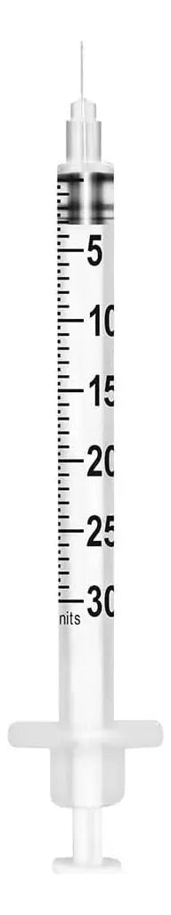 JERINGA HIPODÉRMICA 0.3 ML CON AGUJA 31x06 DL (Caja con 100)