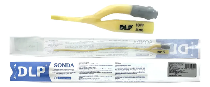 SONDA FOLEY CAL. 10 FR 3 ML 2 VIAS DL