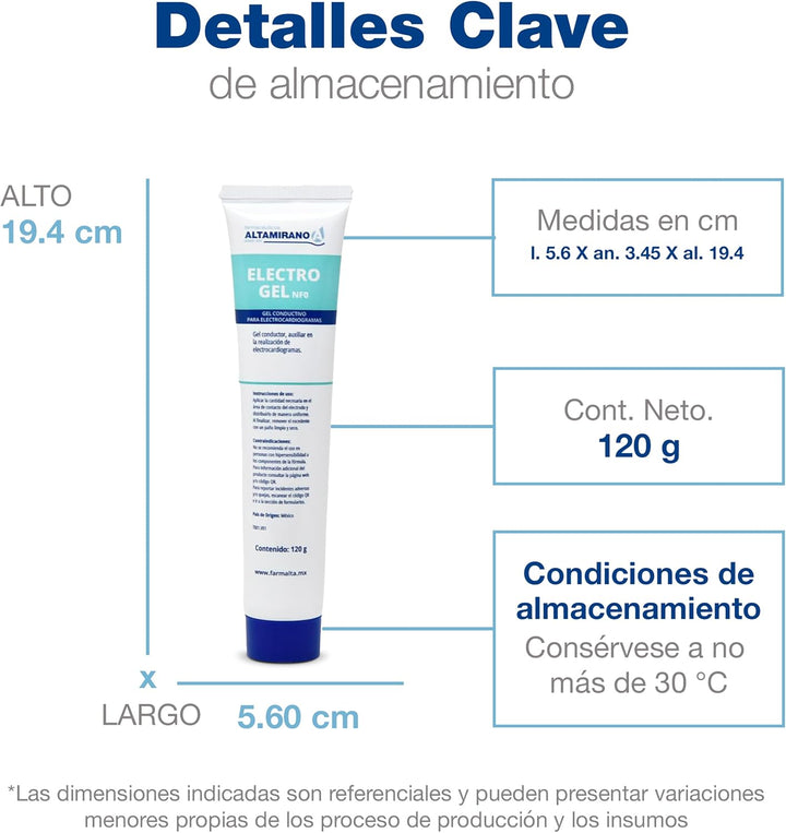 ELECTRO GEL 120 GR ALTAMIRANO