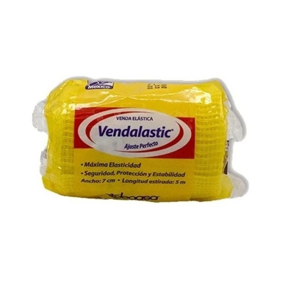 VENDA ELÁSTICA 7 CM X 5 MTS 12PZ VENDALASTIC