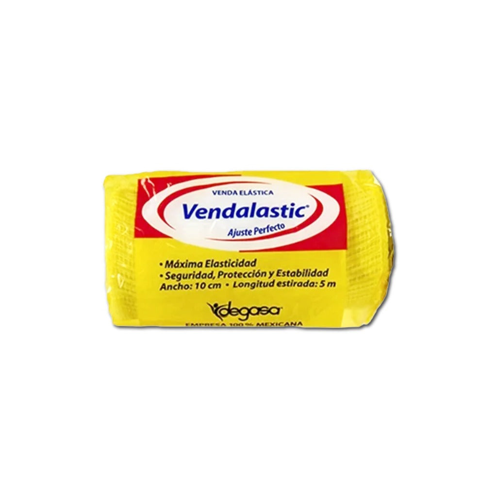VENDA ELÁSTICA 10 CM X 5 MTS 12PZ VENDALASTIC