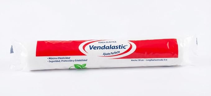 VENDA ELÁSTICA 20 CM X 5 MTS 12PZ VENDALASTIC