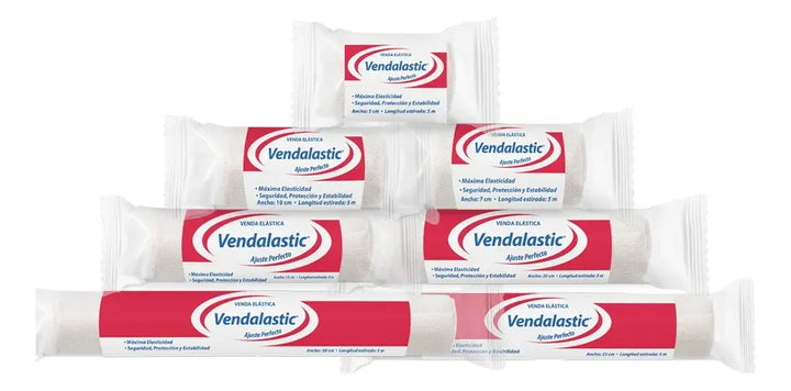 VENDA ELÁSTICA 25 CM X 5 MTS 12PZ VENDALASTIC
