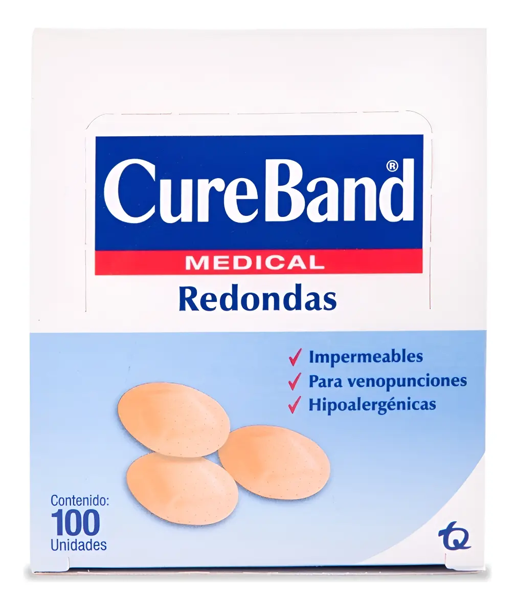 CURITAS REDONDAS 100PZ CUREBAND