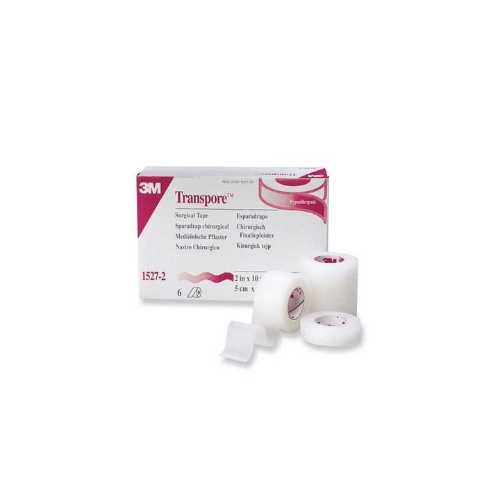 CINTA TRANSPORE  5 CM 3M
