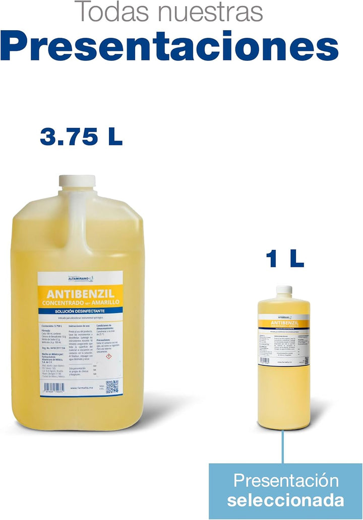 ANTIBENZIL AMARILLO 1 LT ALTAMIRANO