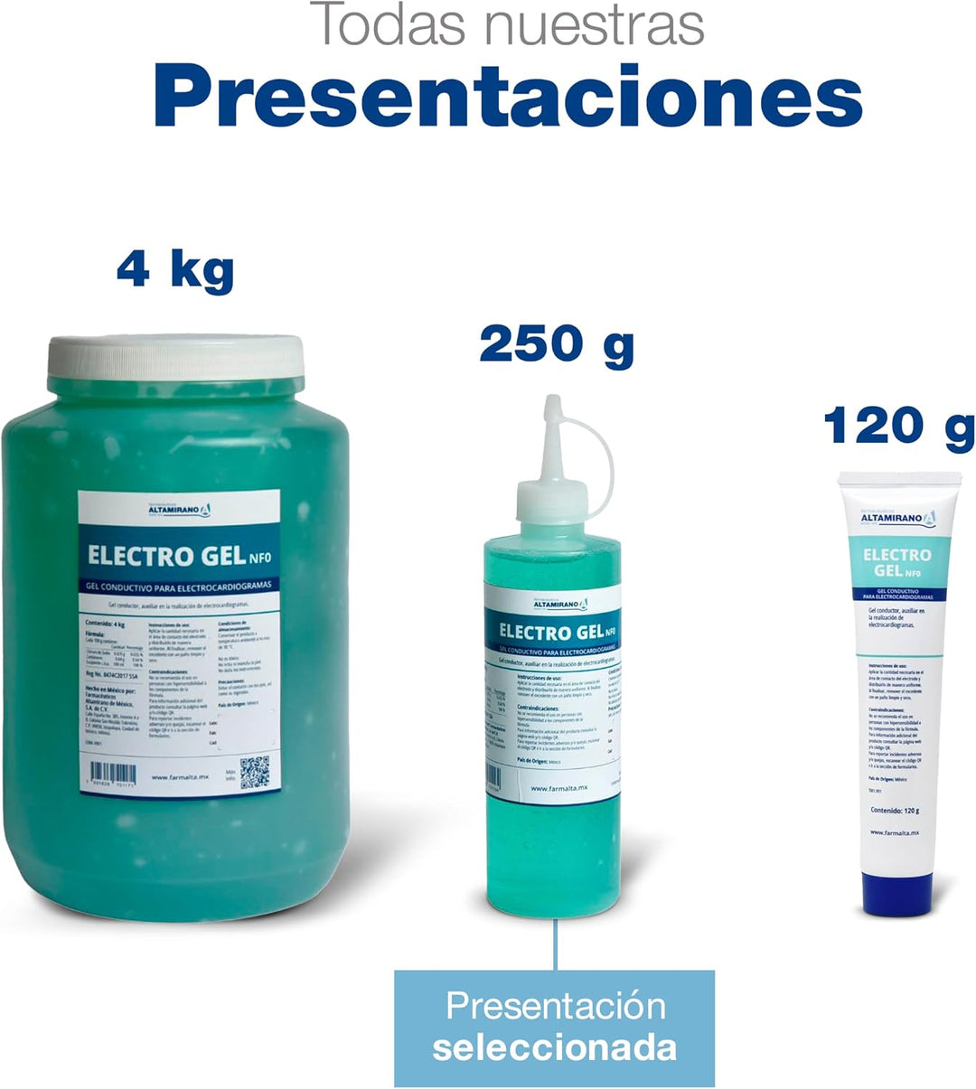 ELECTRO GEL 250 GR ALTAMIRANO