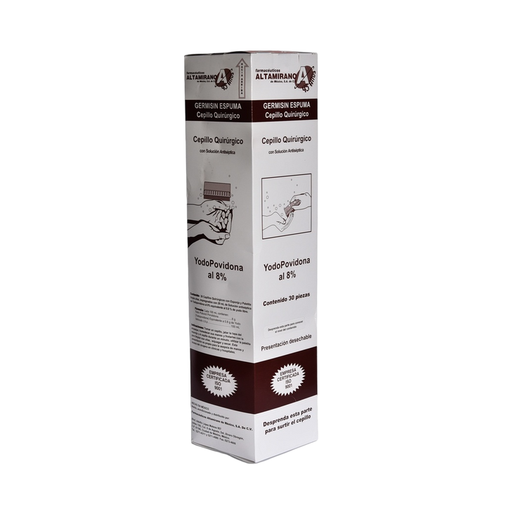 CEPILLO QUIRURGICO 20GR GERMISIN ALTAMIRANO