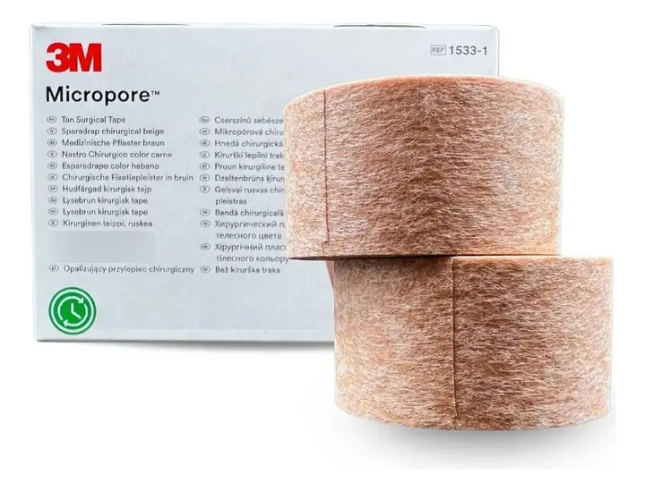 CINTA MICROPORE PIEL 2.5 CM 3M