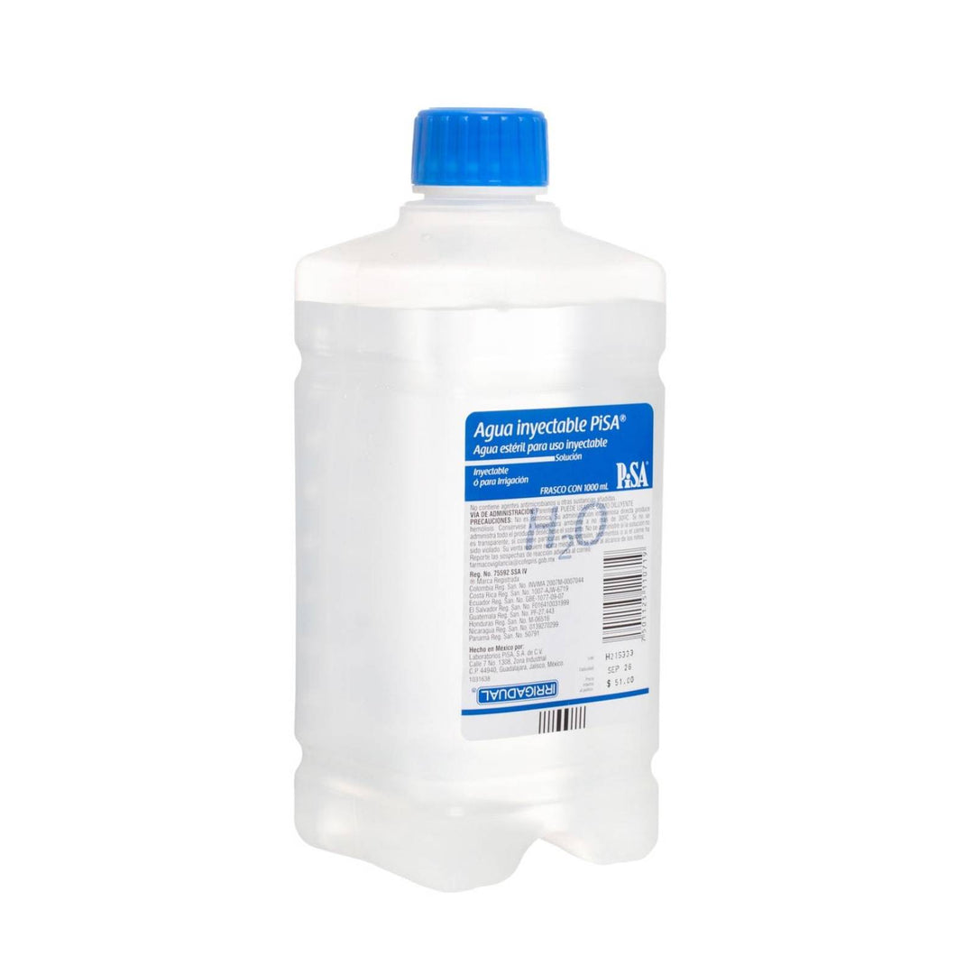AGUA PARA IRRIGACION ESTERIL 1L PISA