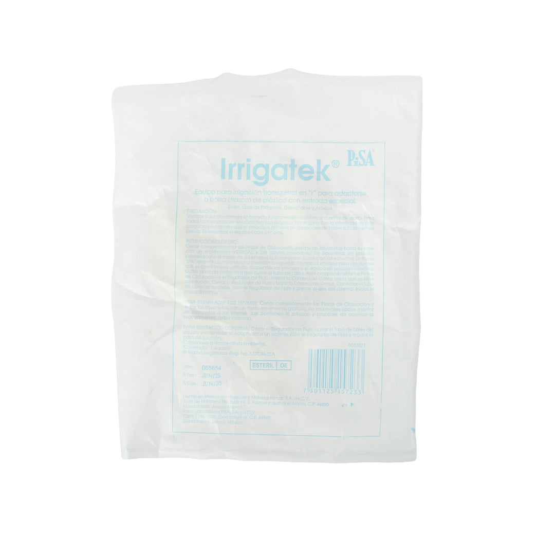 IRRIGATEK 2 VIAS PARA BOLSA PISA