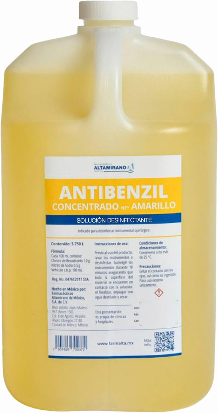 ANTIBENZIL AMARILLO 3.75 LT ALTAMIRANO