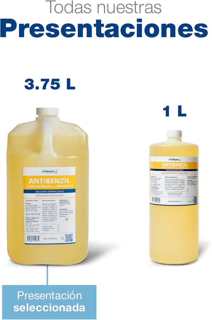 ANTIBENZIL AMARILLO 3.75 LT ALTAMIRANO