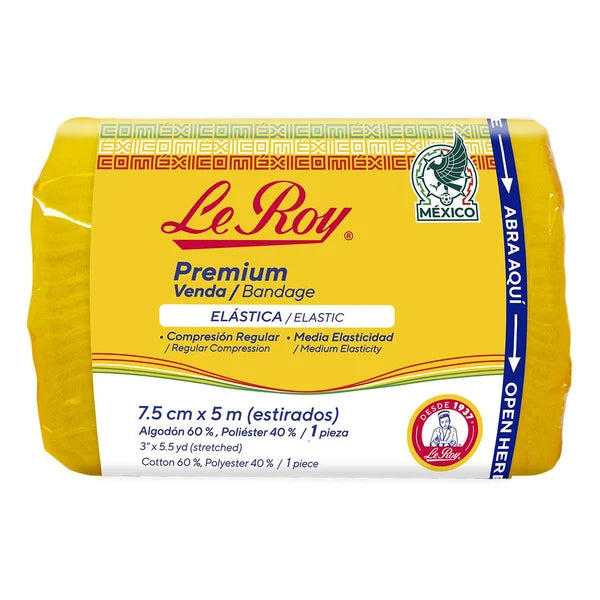 VENDA ELASTOMEDIC 7.5CM X 5M 1PZ LE ROY