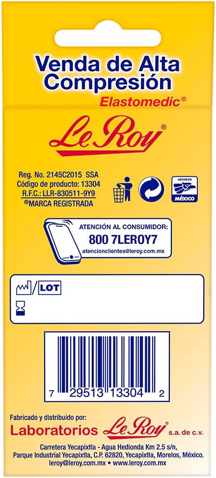 VENDA ELASTOMEDIC 10CM X 5M 1PZ LE ROY