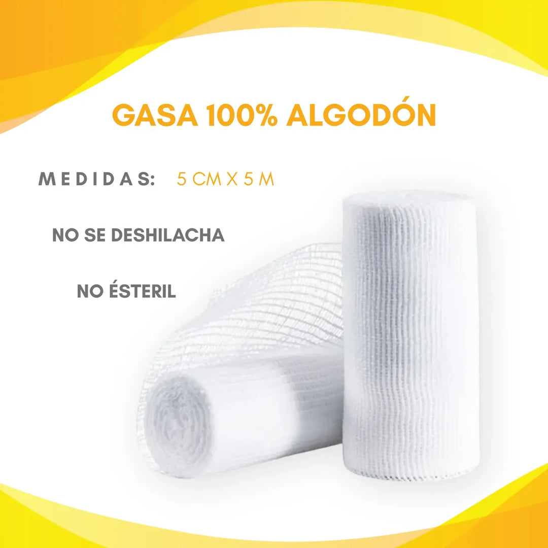 VENDA DE GASA 5CM X 5M 1PZ LE ROY